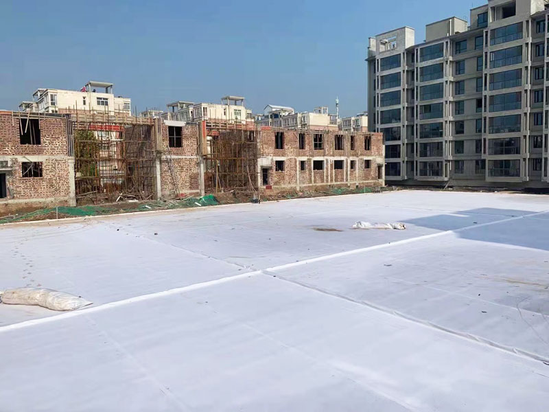 防護虹吸排水收集系統施工現場